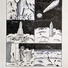 Übung, Puño, Comic, Reise zum Mond . Un progetto di Educazione di Robin - 08.09.2022