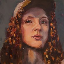 Mijn project van de cursus: Schilder moderne olieverfportretten. Un progetto di Illustrazione tradizionale, Belle arti, Pittura e Pittura ad olio di bren_kenter - 10.09.2022