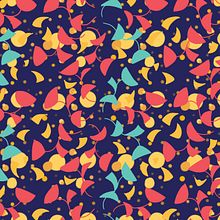 mi primer patron . Design, Traditional illustration, Pattern Design, Digital Illustration, and Digital Design project by Ivette C Valdivia Gomez - 09.06.2022