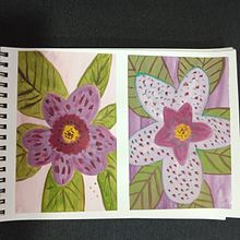 My project for course: Floral Illustration and Pattern Design Ein Projekt aus dem Bereich Traditionelle Illustration, Malerei, Musterdesign, Botanische Illustration und Zeichnung von Patricia Avila - 10.09.2022