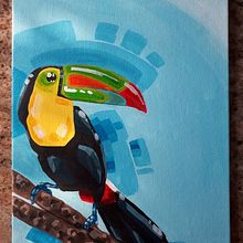 My project for course: Stylized Acrylic Painting: Explore Color and Shape. Un progetto di Pittura acrilica e Pittura di Julie Bronsard - 10.09.2022