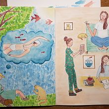 Mon projet du cours : Création de personnages à partir de dessins d'observation. Un progetto di Illustrazione tradizionale, Character design, Disegno e Sketchbook di fred.colin - 11.09.2022