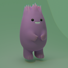 Spike by Pic Candle. Een project van Traditionele illustratie, Ontwerp van personages, Digitale illustratie,  3D-modellering y Manga van Jason Acuna - 07.09.2022