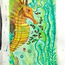 Explorer. Traditional illustration, Drawing, Watercolor Painting, and Sketchbook project by Danielle Brambila - 09.11.2022