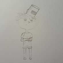 Meu projeto do curso: Introdução à criação de personagens estilo cartoon. Traditional illustration, Character Design, and Drawing project by Leonor Sousa - 09.11.2022