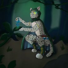 My project for course: Illustrating Fantastical Animals with Procreate. Un progetto di Illustrazione tradizionale, Character design, Disegno, Illustrazione digitale, Stor, telling e Narrativa di LilCoffeeSaurus - 25.08.2022