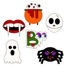 My project for course: Motion Graphics for Social Media: Create A Sticker Pack. Traditional illustration, Motion Graphics, Animation, Character Design, and Social Media Design project by Zeline Aive - 09.06.2022