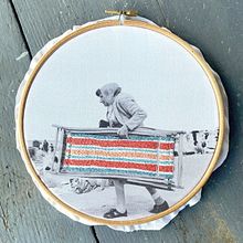 Mi proyecto del curso: Bordado en fotografías sobre tela. Photograph, Collage, Paper Craft, Printing, Embroider, DIY, and Textile Design project by Esther Martin - 06.28.2021