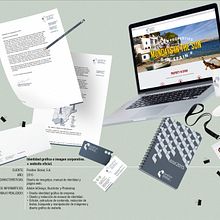 IDENTIDAD E IMAGEN CORPORATIVA. Manual de identidad, imagotipo oficial y página web.. Un proyecto de Diseño de logotipos, Diseño Web, Br, ing e Identidad y Diseño gráfico de Earles de la O - 04.11.2015