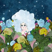 Mi proyecto del curso: Ilustración de fantasía con estilo propio. Un progetto di Illustrazione tradizionale, Disegno, Illustrazione digitale, Pittura ad acquerello e Teoria del colore di Kelly Aviles - 12.09.2022
