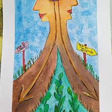 Il mio progetto del corso: Illustrazione ad acrilico: crea universi magici. Un progetto di Illustrazione tradizionale, Pittura, Creatività e Pittura acrilica di supremecastle_claudia - 13.09.2022