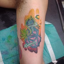 Mi proyecto del curso: Tatuaje artístico full color. Un proyecto de Ilustración tradicional, Dibujo, Ilustración digital, Diseño de tatuajes y Dibujo digital de newitattoo - 13.09.2022