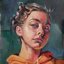 My project for course: Expressive Oil Portraiture: Explore the Alla Prima Technique. Projekt z dziedziny  Sztuki piękne,  Malarstwo i Malarstwo olejowe użytkownika elliot - 13.09.2022