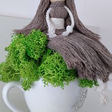 Tablouri cu personaje din macrame . Un proyecto de Ilustración tradicional de Mitu Liliana - 12.09.2022