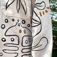 Mi proyecto del curso: Introducción a la pintura a mano sobre prendas. Un projet de Artisanat, Peinture, DIY, Upc, cling , et Design textile de mariamerinojimenez - 13.09.2022
