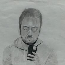 Meu projeto do curso: Retrato realista com lápis grafite. Traditional illustration, Fine Arts, Sketching, Pencil Drawing, Drawing, Portrait Drawing, Realistic Drawing, Artistic Drawing, and Figure Drawing project by Thiago Murilo Fonseca - 09.13.2022