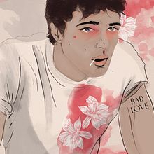 jacob - love. Un projet de Illustration traditionnelle, Illustration vectorielle, Illustration numérique , et Dessin de portrait de Neni Perronno - 02.09.2022