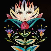 Mi proyecto del curso: Introducción a la ilustración floral con acrílico. Projekt z dziedziny Trad, c, jna ilustracja,  Sztuki piękne,  Malarstwo,  R, sunek, Malarstwo akr, lowe, R i sunek botaniczn użytkownika ENRIQUE PARRA - 13.09.2022