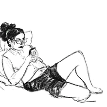 Meu projeto do curso: Técnicas de desenho tradicional com Procreaten Ein Projekt aus dem Bereich Traditionelle Illustration, Zeichnung, Digitale Illustration, Porträtzeichnung und Digitale Zeichnung von Bella Rech - 13.09.2022