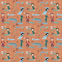 Meu projeto do curso: Design de padrões ilustrados. Un progetto di Design, Illustrazione tradizionale, Pattern design e Stampa di Leonor Sousa - 13.09.2022