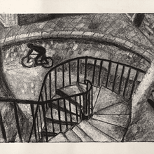 imatge reinterpretada a carbonet. Un proyecto de Dibujo y Bocetado de Vinyet Montaña - 13.09.2022