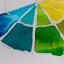 My project for course: Creation of Color Palettes with Watercolor. Traditional illustration, Fine Arts, Painting, Watercolor Painting, and Color Theor project by beatri3e - 09.13.2022