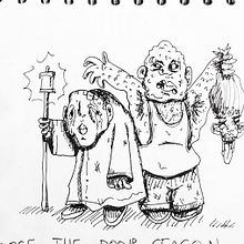 Dibujos random de mi libreta. Ilustração tradicional projeto de Marc Pérez - 13.09.2022