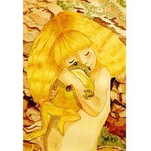 My watercolor version of Tippi Degre picture  . % annabelee80 tarafından hazırlanan Sulubo, a Resim, Geleneksel illüstras, Ve on projesi - 09.13.2022