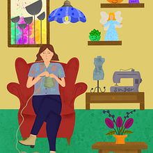 My project for course: Colorful Digital Illustration in Procreate. Traditional illustration, Drawing, Digital Illustration, and Digital Drawing project by Liliana Espinosa - 09.14.2022