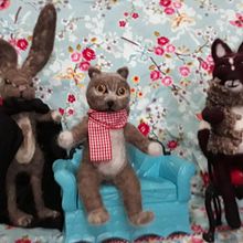 Meu projeto do curso: Feltragem com agulha: criação de personagens com lã e agulha. Un proyecto de Artesanía, Diseño de juguetes, Diseño textil y Needle felting de gillldanepel - 11.09.2022