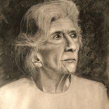 Mi proyecto del curso: Retrato realista al carboncillo. Traditional illustration, Fine Arts, Drawing, Portrait Drawing, and Realistic Drawing project by Carlos Hernández Muñoz - 09.14.2022