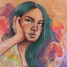 Meu projeto do curso: Retrato Ilustrado com Procreate Ein Projekt aus dem Bereich Traditionelle Illustration, Vektorillustration, Digitale Illustration und Porträtzeichnung von Bella Rech - 14.09.2022