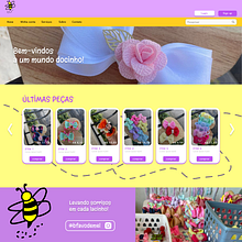 Favo de Mel - ribbons selling. Un progetto di UX / UI, Web design, Design per smartphone, Design digitale, Progettazione di applicazioni e Design di prodotti digitali di Bryan Lima - 14.09.2022