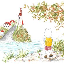 Il mio progetto del corso: Illustrazione ad acquerello di influenza giapponese . Ilustrasi tradisional, Menggambar, Dan Lukisan Cat Air proyek oleh Sara Caliari - 09.15.2022