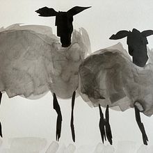 My project for 2nd Laura McKendry course: Illustrating Nature: A Creative Exploration. Traditional illustration, Painting, Drawing, Watercolor Painting, Ink Illustration, and Naturalistic Illustration project by Gorel Speed - 09.15.2022