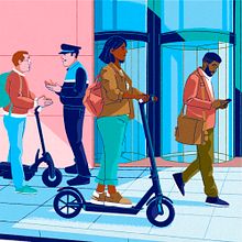 Urban Mobility Ein Projekt aus dem Bereich Traditionelle Illustration, Kunstleitung, Kreativität, Stor, telling, Editorial Illustration und Business von Daniel Crespo Saavedra - 14.09.2022