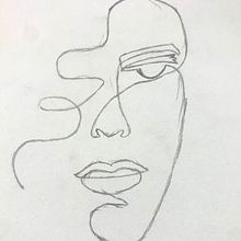 dibujo sin levantar mano . % Ivet Martínez tarafından hazırlanan Geleneksel illüstras, Ve on projesi - 09.15.2022