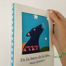 Mi proyecto del curso: En la boca de la loba. Un proyecto de Diseño editorial, Papercraft, Encuadernación, Ilustración infantil, Narrativa y Literatura infantil						 de Paula Liveratore - 13.09.2022
