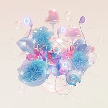 My project for course: Digital 3D Lettering with Illustrated Elements. Un projet de Illustration traditionnelle, 3D, Lettering, Modélisation 3D, Conception 3D, Lettering numérique , et Lettering 3D de Ana Gomez Bernaus - 04.04.2022
