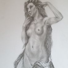 Boceto Hugues Merle. Fine Arts, Sketching, and Pencil Drawing project by Jose García Asencio - 09.15.2022
