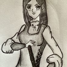 Meu projeto do curso: Criação de personagens de mangá. Traditional illustration, Character Design, Comic, and Manga project by amandadjr53 - 09.15.2022