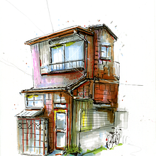 My project for course: Expressive Architectural Sketching with Colored Markers. Un progetto di Bozzetti, Disegno, Illustrazione architettonica, Sketchbook e Illustrazione con inchiostro di Lee Miles - 13.09.2022