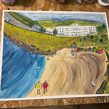 My project for course: Pictorial Sketchbook with Gouache. Traditional illustration, Sketching, Drawing, Architectural Illustration, Sketchbook, and Gouache Painting project by Emma Davies - 09.15.2022