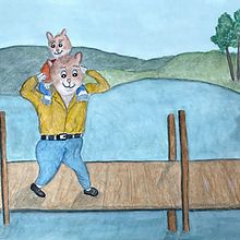 Mi proyecto del curso: Creación de personajes animales en acuarela para libros infantiles. Un projet de Illustration traditionnelle, Beaux Arts, Peinture, Dessin, Aquarelle, Illustration jeunesse , et Narration de alvaromonguia - 08.09.2022