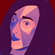 Mi proyecto del curso: Retrato geométrico con Procreate. Traditional illustration, and Digital Illustration project by antillanasoy - 09.15.2022