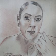 Mi proyecto del curso: Dibujo de retrato clásico: el método del Renacimiento. Un progetto di Belle arti, Disegno, Disegno di ritratti, Disegno realistico, Bozzetti e Disegno artistico di Yadira Morán Morales - 07.09.2022