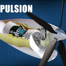 Aircraft propulsion animation . 3D Animation, Motion Graphics, Video Editing, Sound Design, and 2D Animation project by Joyvel Osorio - 09.16.2022