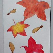 My project for course: Botanical Sketchbooking: A Meditative Approach. Un proyecto de Ilustración tradicional, Bocetado, Dibujo, Pintura a la acuarela, Ilustración botánica y Sketchbook de from_fertile_soil - 16.09.2022