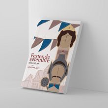Diseño de la portada de la revista de las Fiestas de Monóvar 2022. Een project van Grafisch ontwerp y Traditionele illustratie van Laura Díaz - 16.09.2022