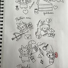 My project for course: Kawaii-Style Story Illustration. Un progetto di Illustrazione tradizionale, Character design, Illustrazione digitale e Manga di emonparks94 - 16.09.2022